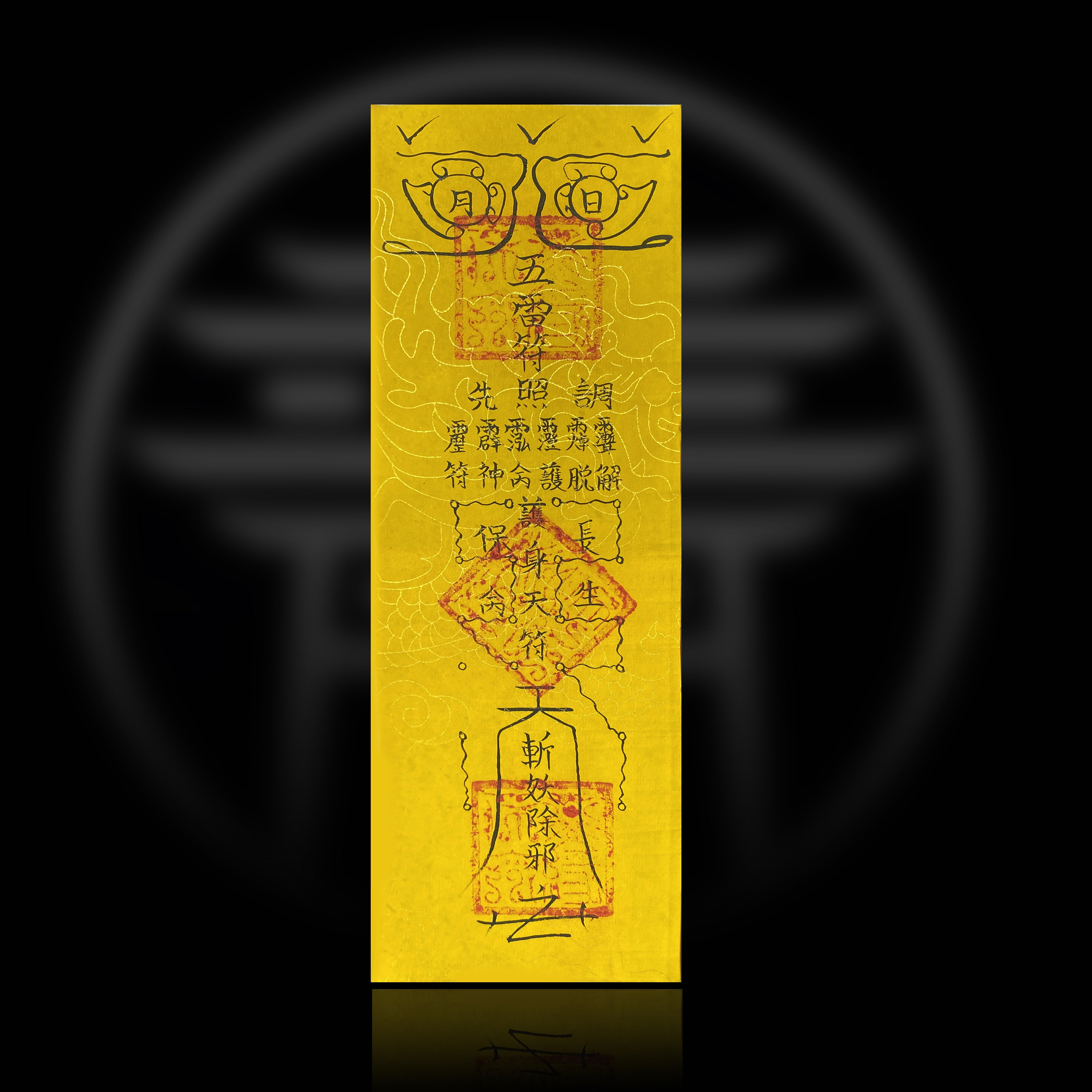 Taoist Feng Shui Protection Amulet -Talisman for Safety and Blessing